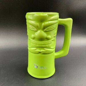 Green Tiki Mug Run for Fun Cruise Tours